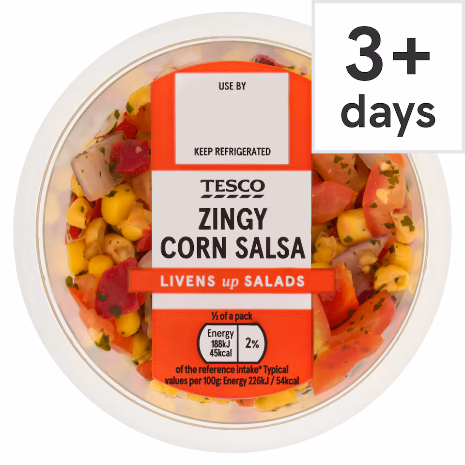 Tesco Zingy Corn Salsa 165g