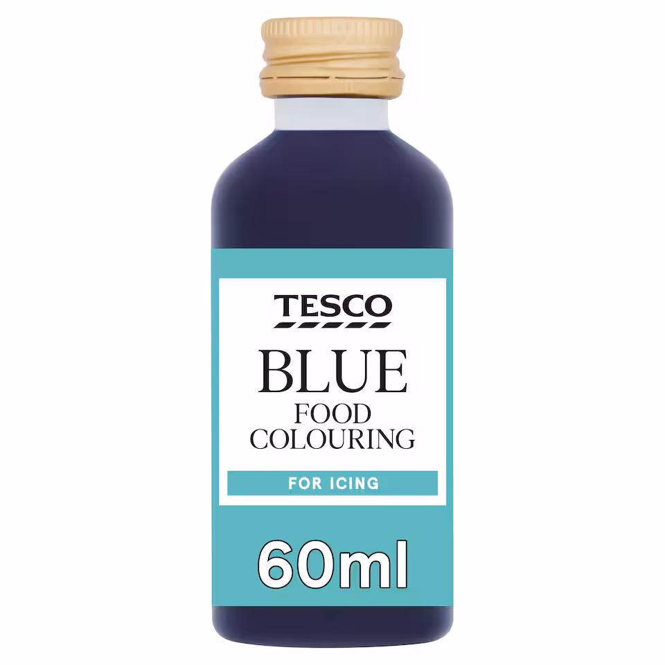 Tesco Blue Food Colouring 60ml