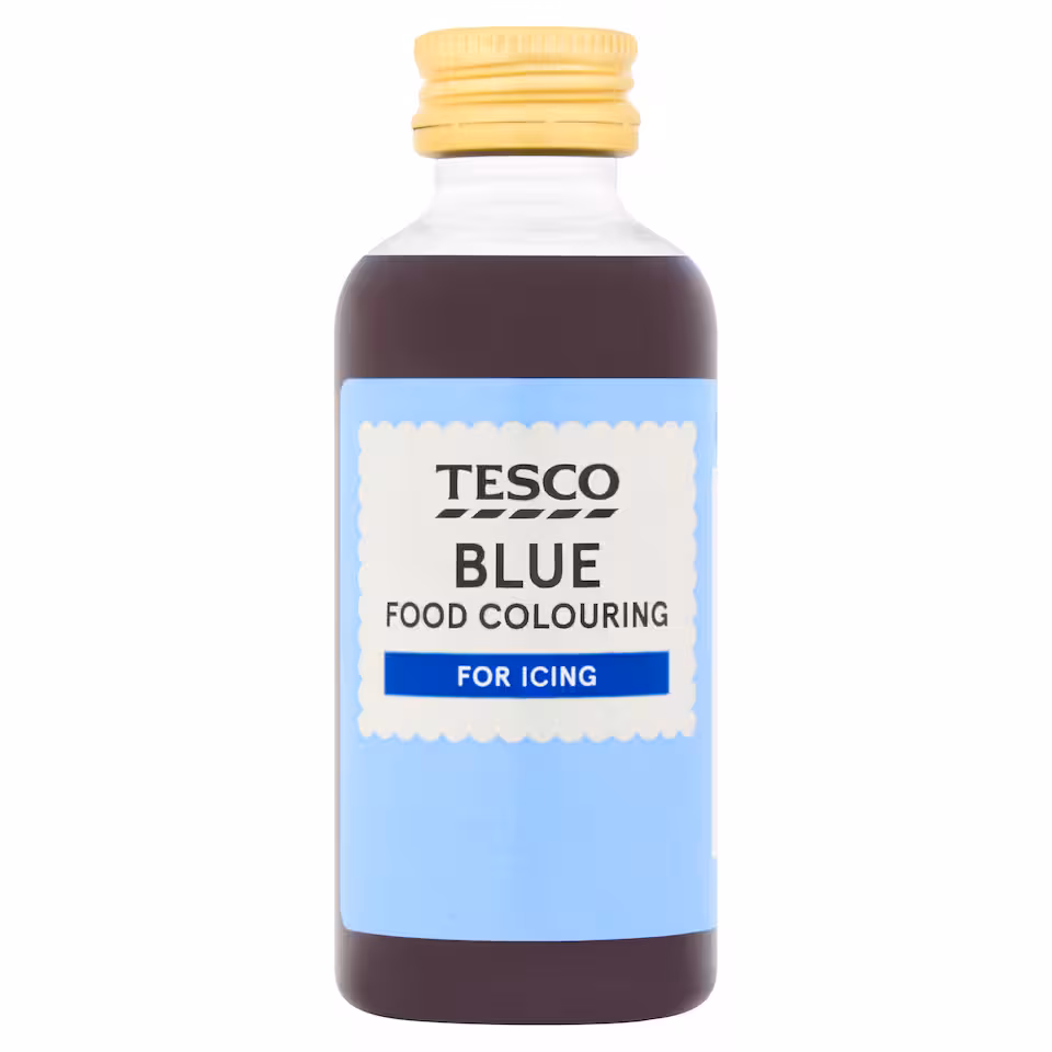 Tesco Blue Food Colouring 60ml