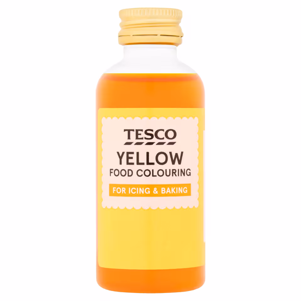 Tesco Yellow Food Colouring 60ml