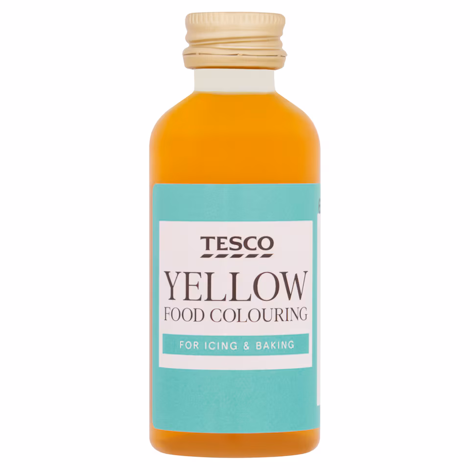 Tesco Yellow Food Colouring 60ml