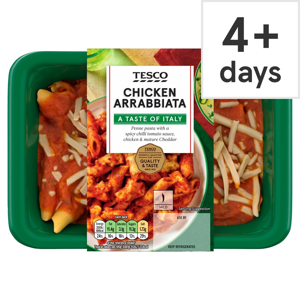 Tesco Chicken Arrabbiata  400g