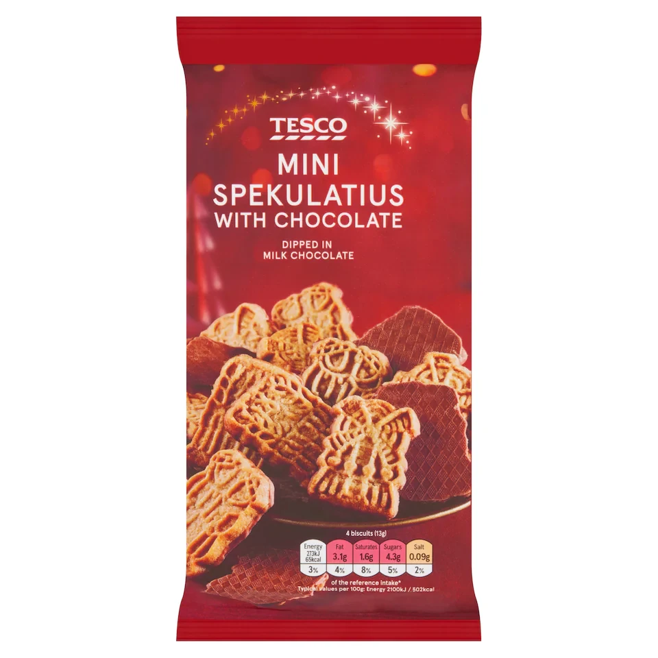 Tesco Mini Chocolate Spekulatius 150G