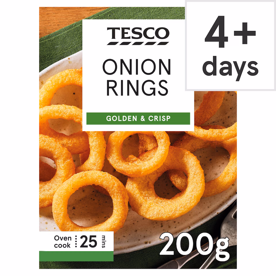 Tesco Onion Rings 200g