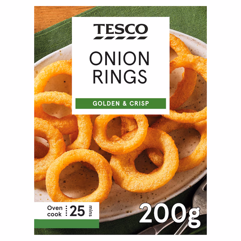 Tesco Onion Rings 200g