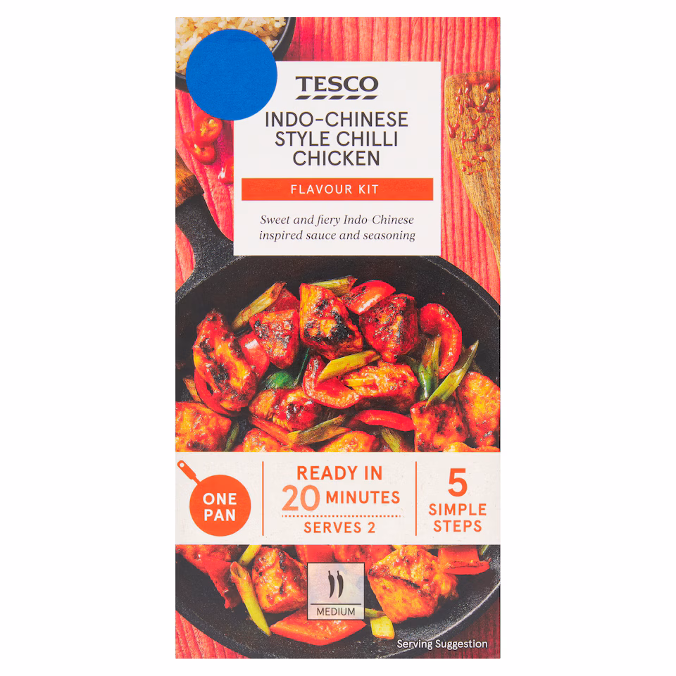 Tesco Indo Chinese Style Chilli Chicken Flavour Kit 34g