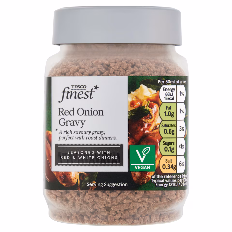Tesco Finest Red Onion Gravy Granules 200g