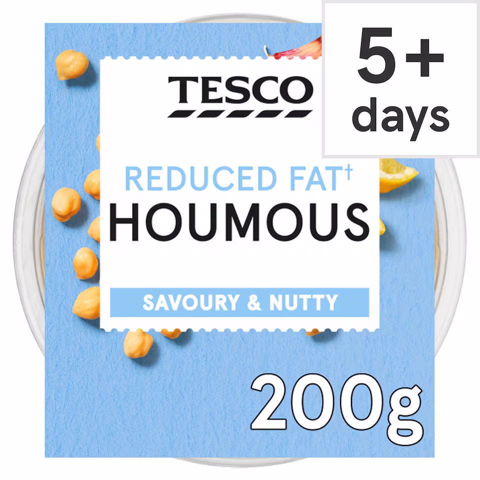 Tesco Reduced Fat Houmous 200g