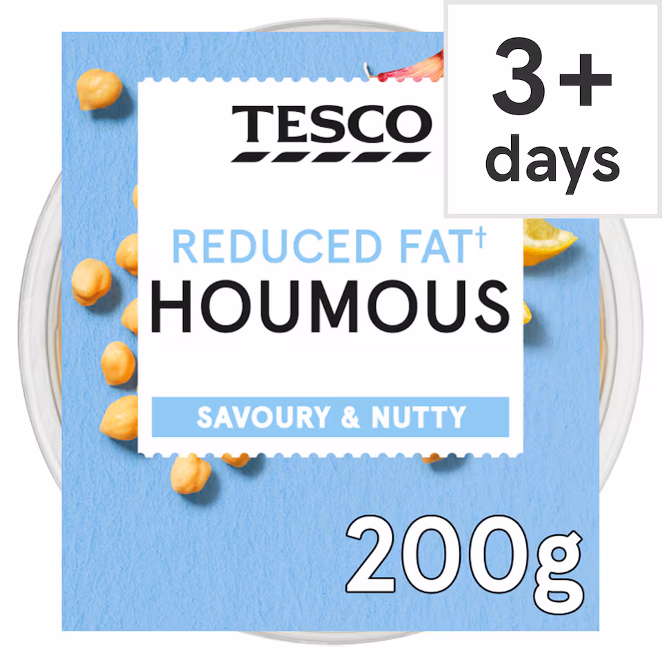 Tesco Reduced Fat Houmous 200g