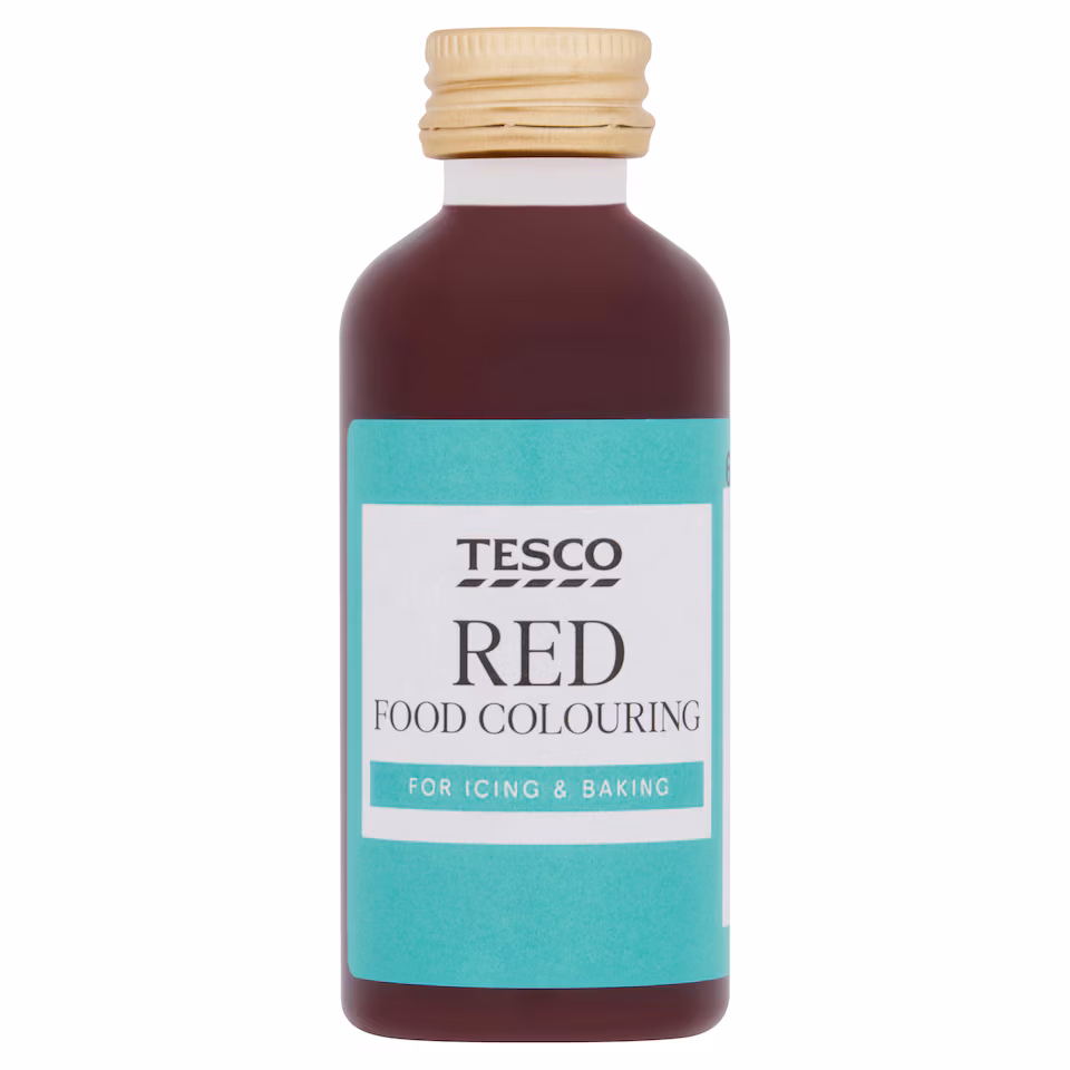 Tesco Red Food Colouring 60ml