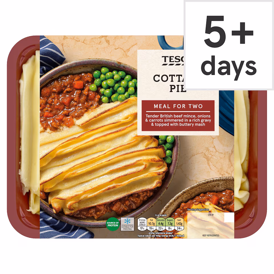 Tesco Cottage Pie 750G