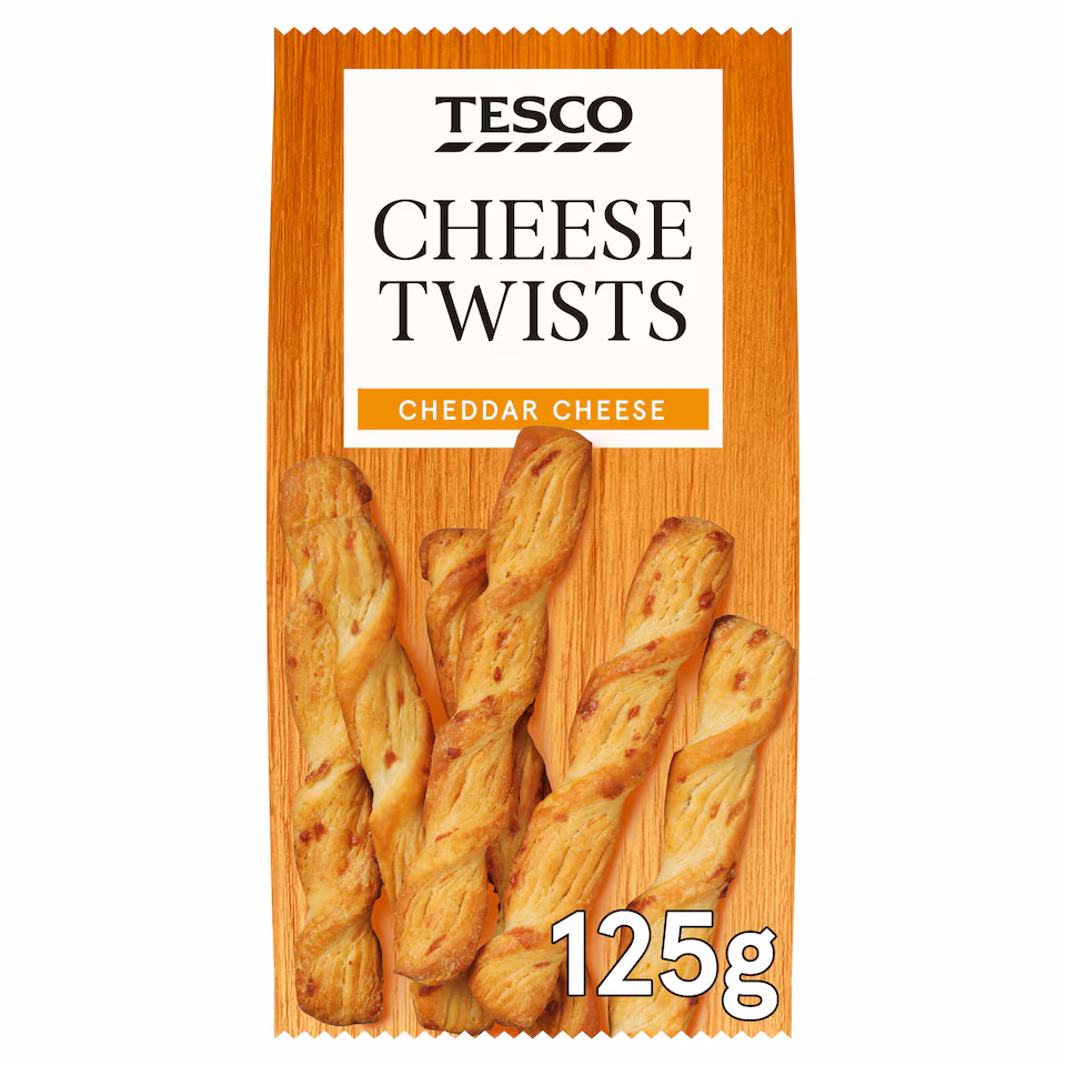 Tesco Cheese Twists 125g