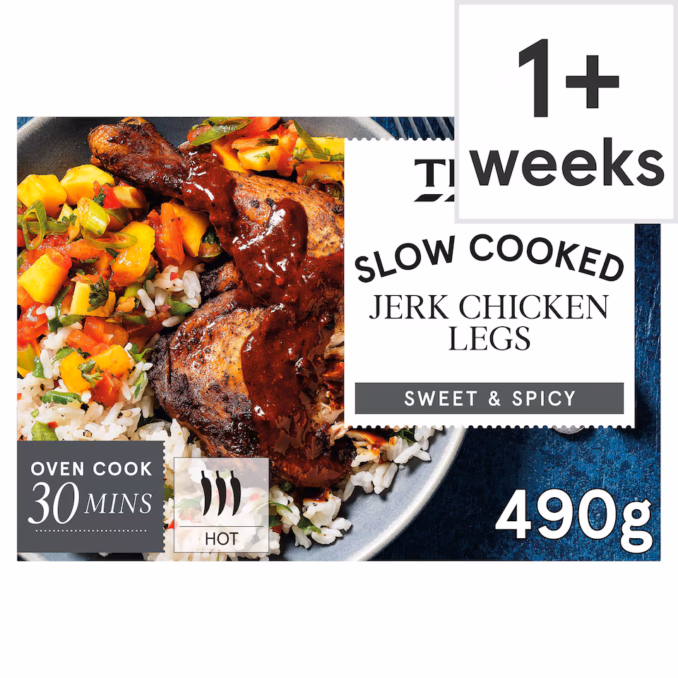Tesco Slow Cooked Jerk Chicken Legs 490g