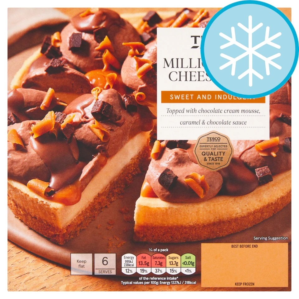 Tesco Millionaires Cheesecake 450g