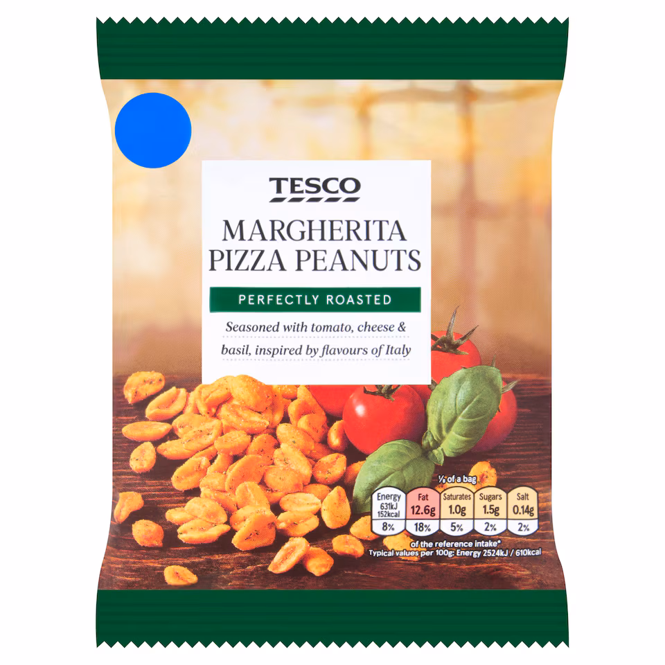 Tesco Margherita Pizza Peanuts 200g