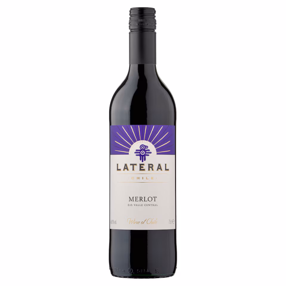 Lateral Chilean Merlot 75Cl