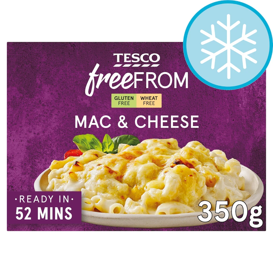 TESCO FREE FROM MAC & CHEESE 350g