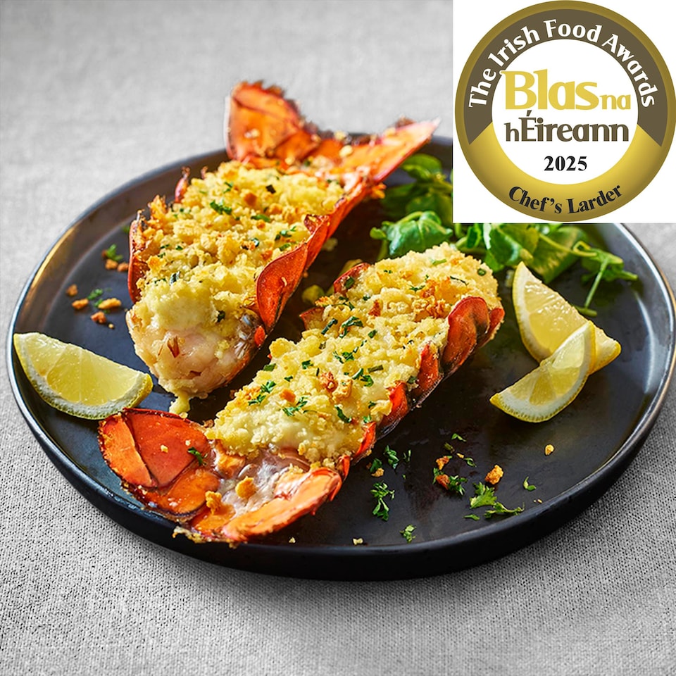 7. Tesco Finest 2 Wild Lobster Thermidor Tails 280g (Serves 2)