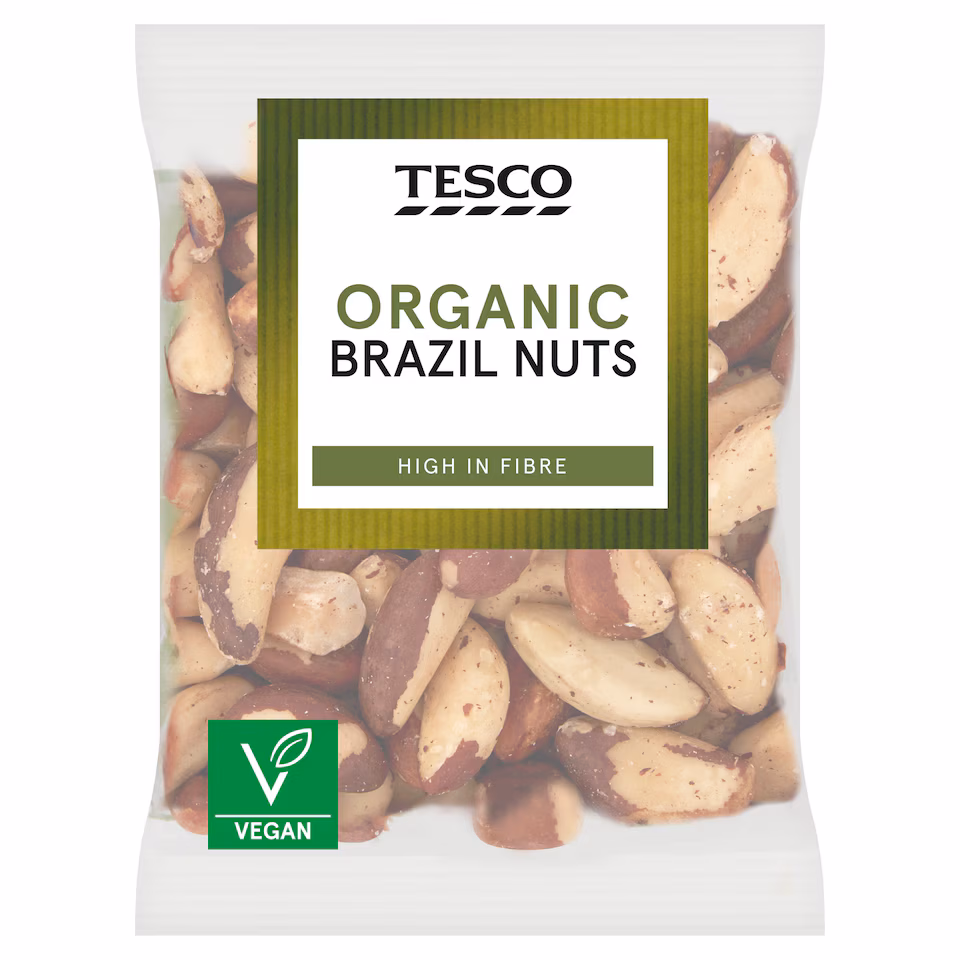 Tesco Organic Brazil Nuts 100G