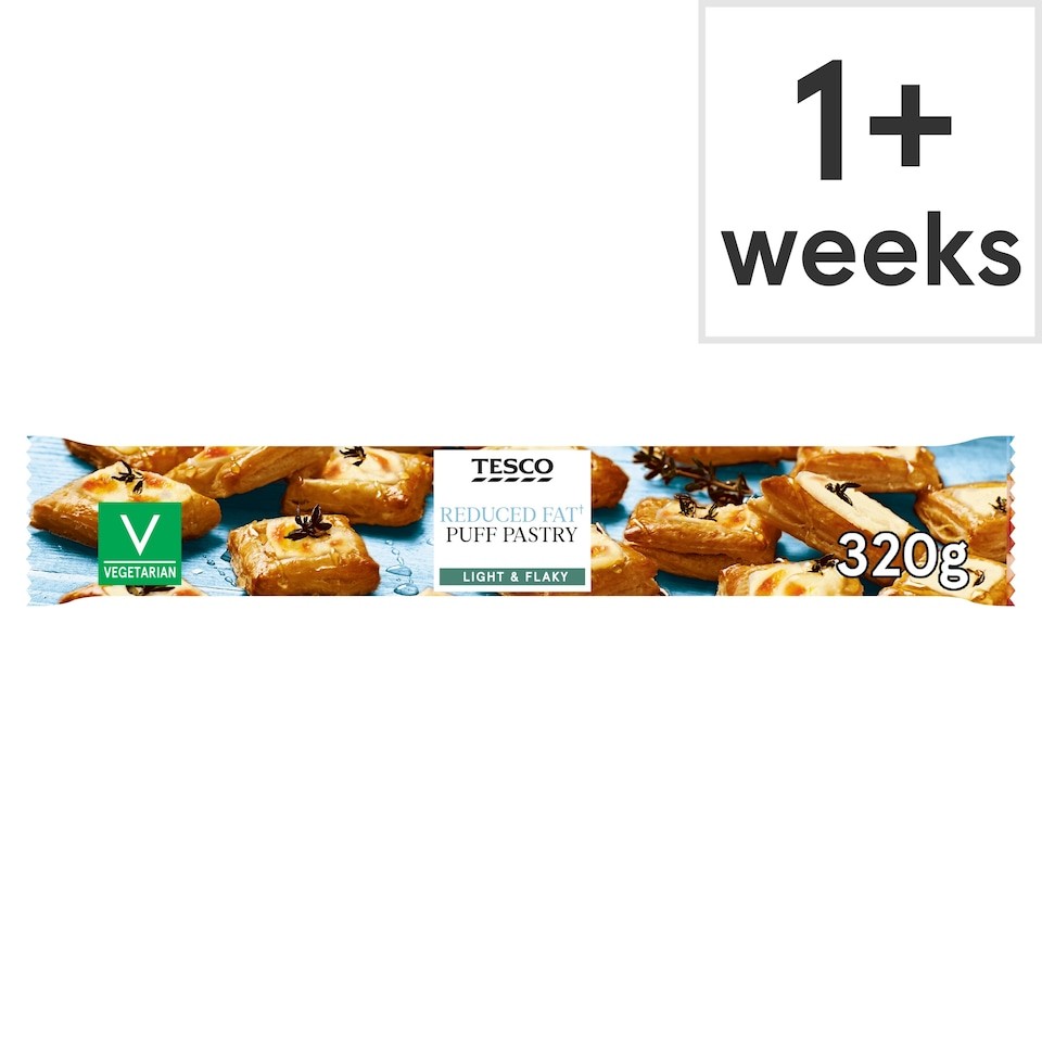 Tesco Reduced Fat Puff Pastry 320g