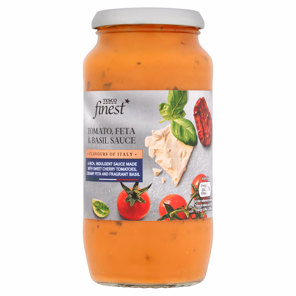 Tesco Finest Tomato, Feta & Basil Sauce 470g