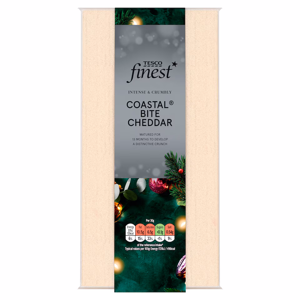 Tesco Finest Coastal Bite Cheddar 500G