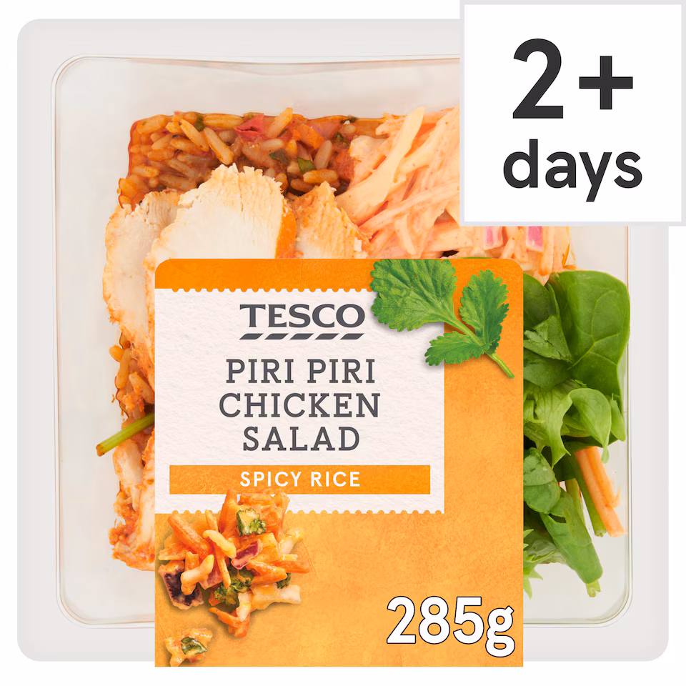 Tesco Some Like It Hot Piri Piri Chicken Salad 245g
