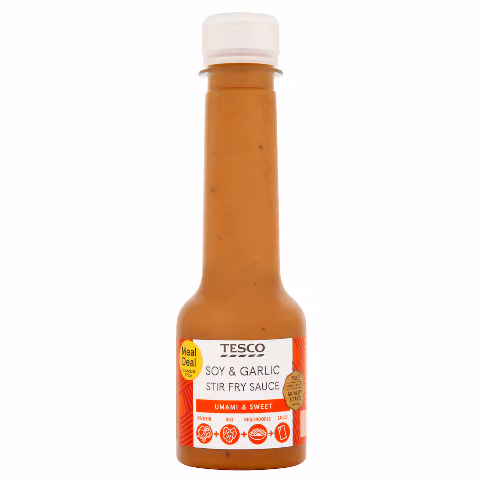 Tesco Soy and Garlic Stir Fry Sauce 165g