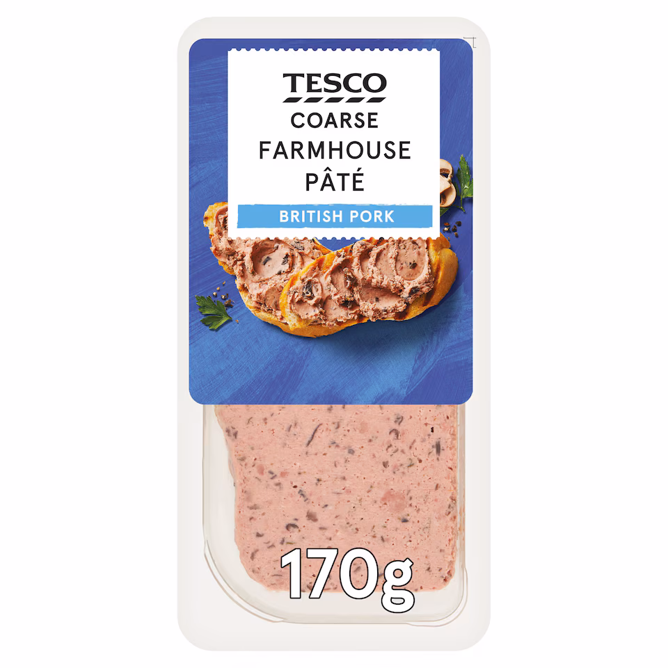 Tesco Coarse Farmhouse Pate 170g