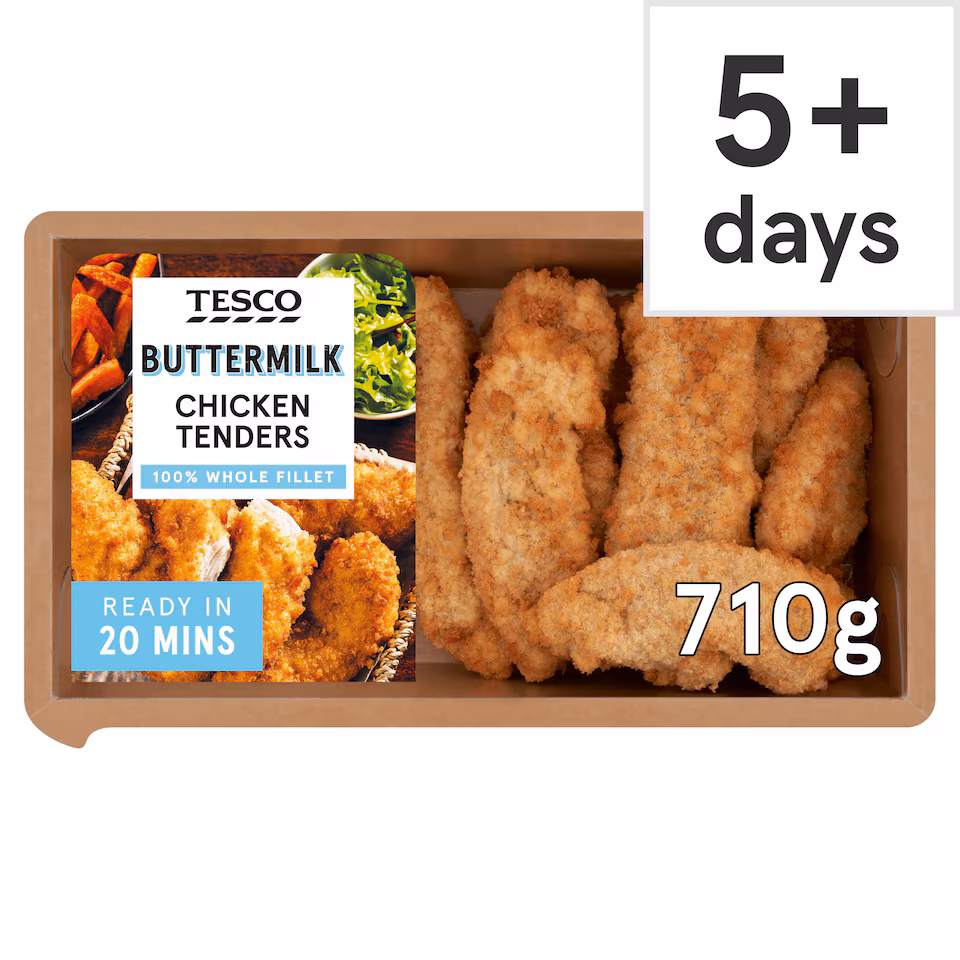 Tesco Breaded Buttermilk  Tenders 710g