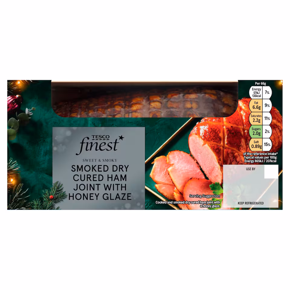 Tesco Finest Sugar Pit Ham Joint 1kg