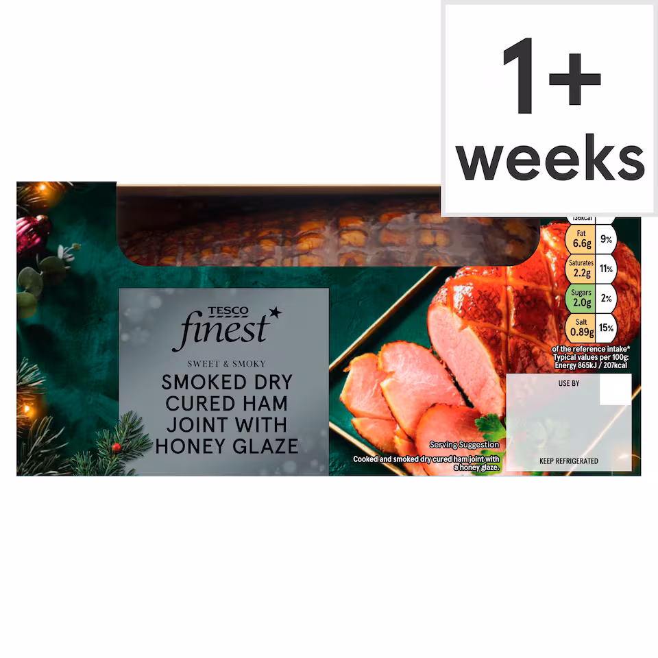 Tesco Finest Sugar Pit Ham Joint 1kg