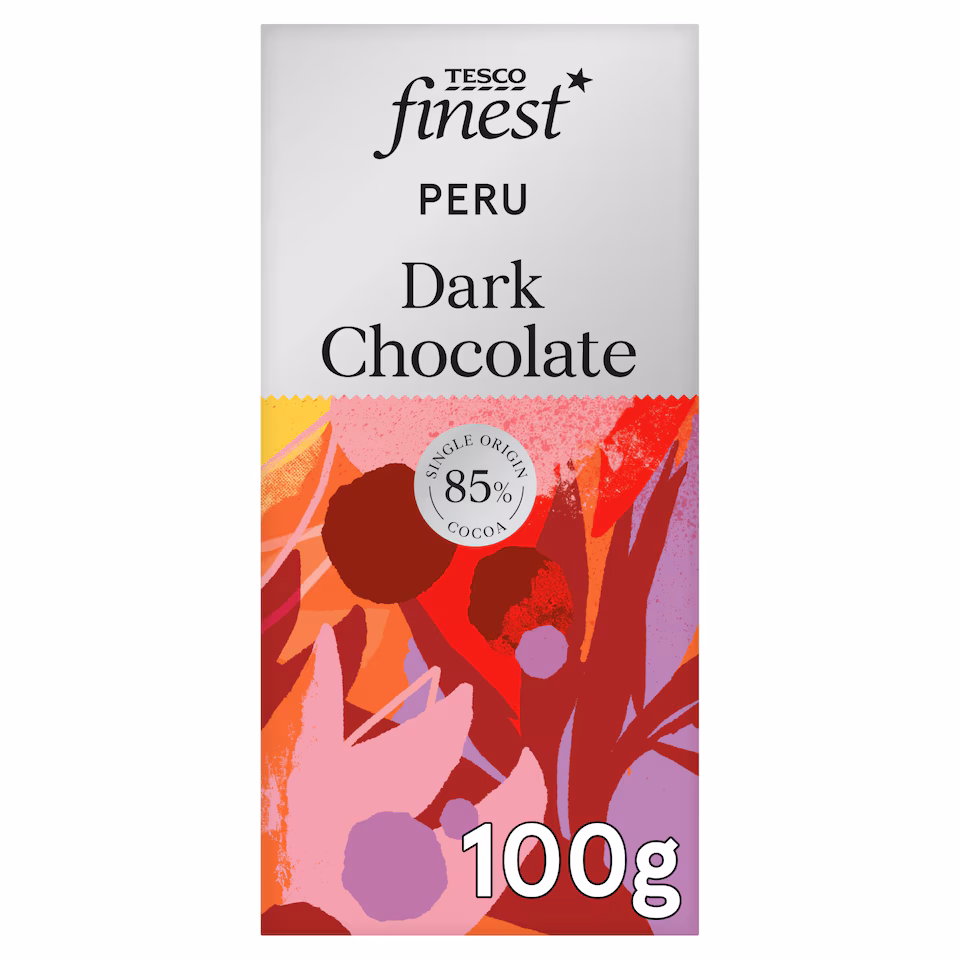 Tesco Finest Peru Dark Chocolate 85% 100g