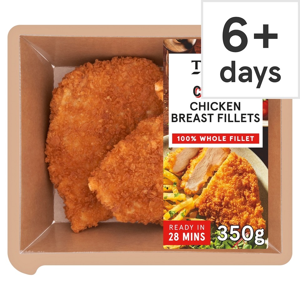 Tesco Crispy Chicken Breast Fillets 350g
