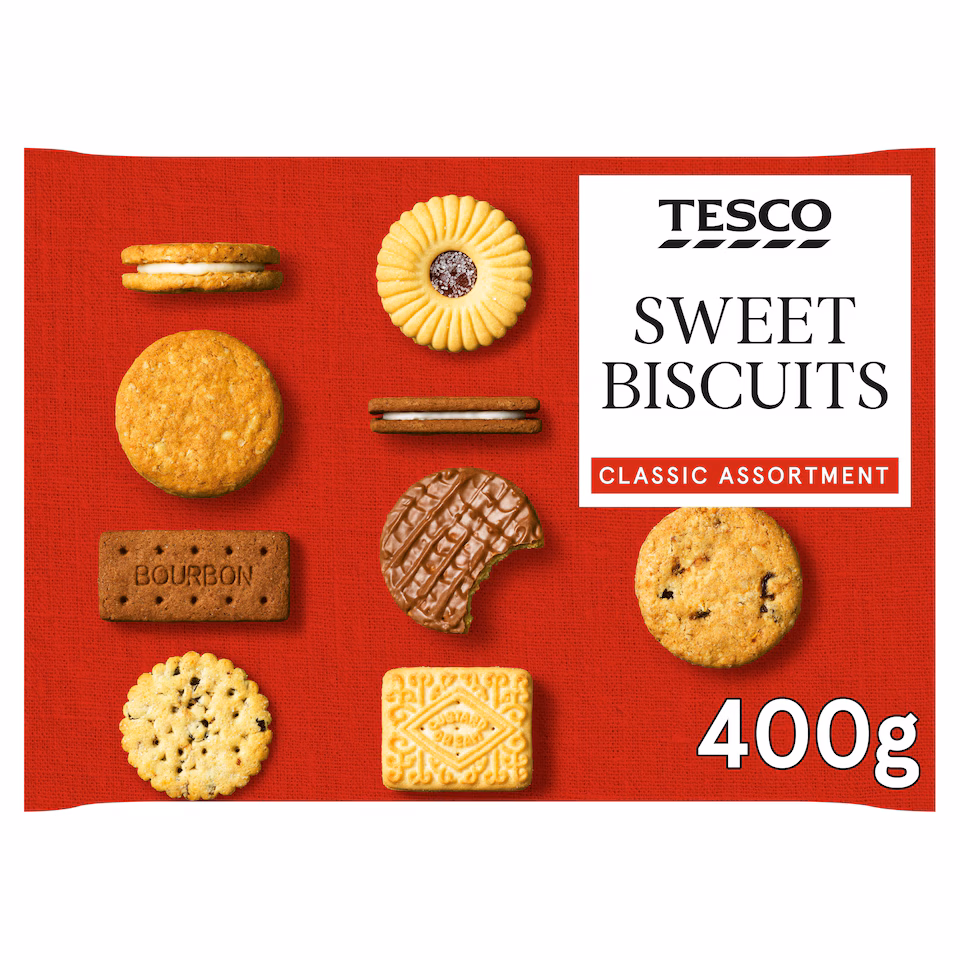 Tesco Sweet Biscuits 400G