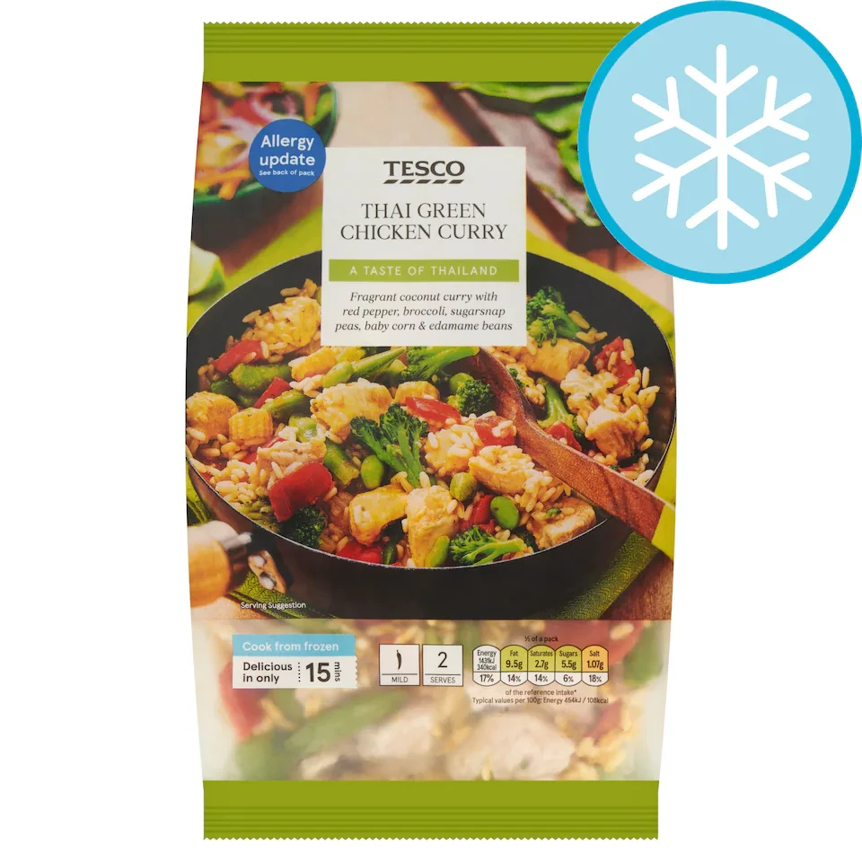 Tesco Thai Green Chicken Curry 700g