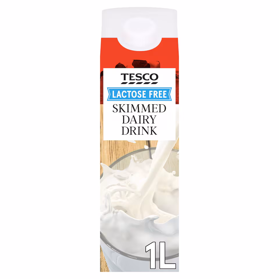 Tesco Lactose Free Skimmed Dairy Drink 1L