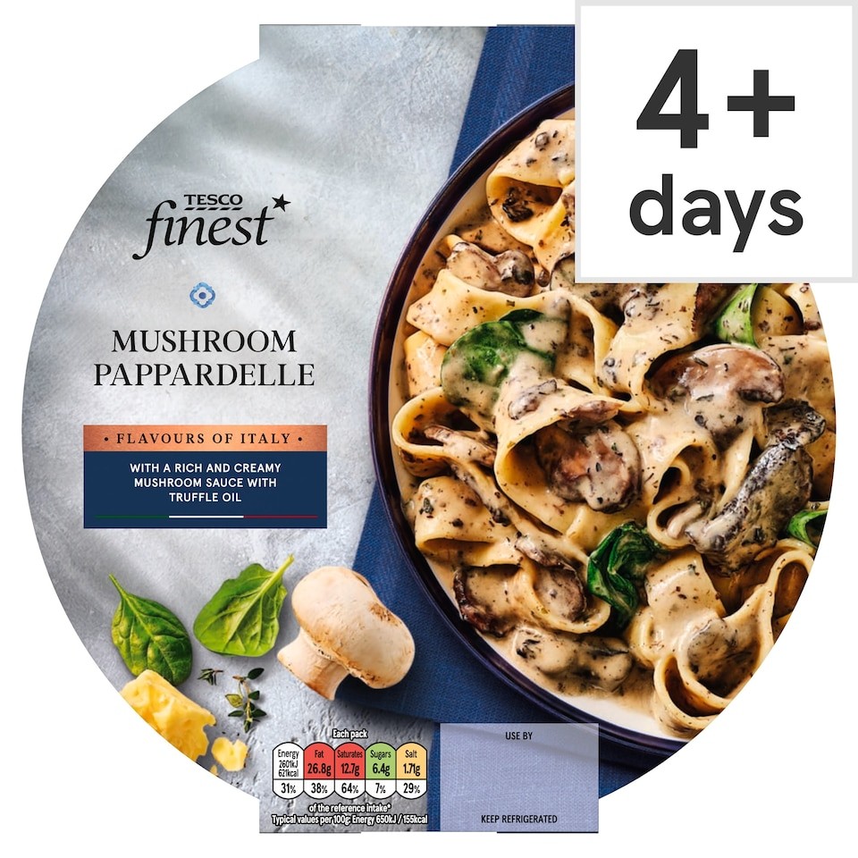 Tesco Finest Mushroom Pappardelle 400G