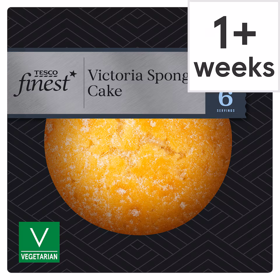 Tesco Finest Victoria Sponge Cake 6 Servings
