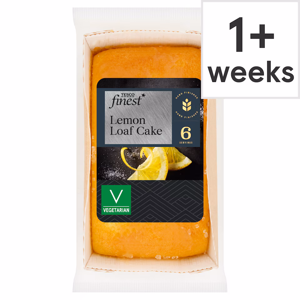 Tesco Finest Lemon Loaf Cake 6 Servings