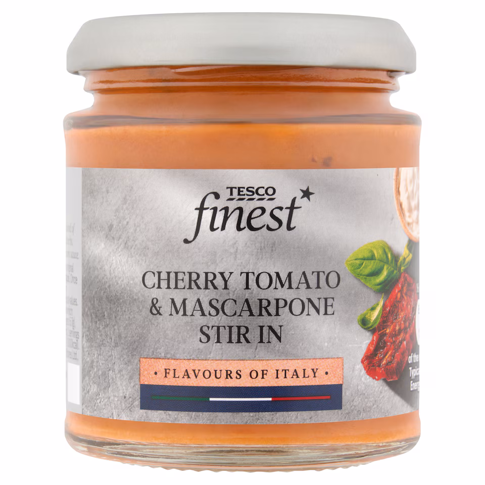 Tesco Finest Cherry Tomato and Mascarpone Stir In 180g