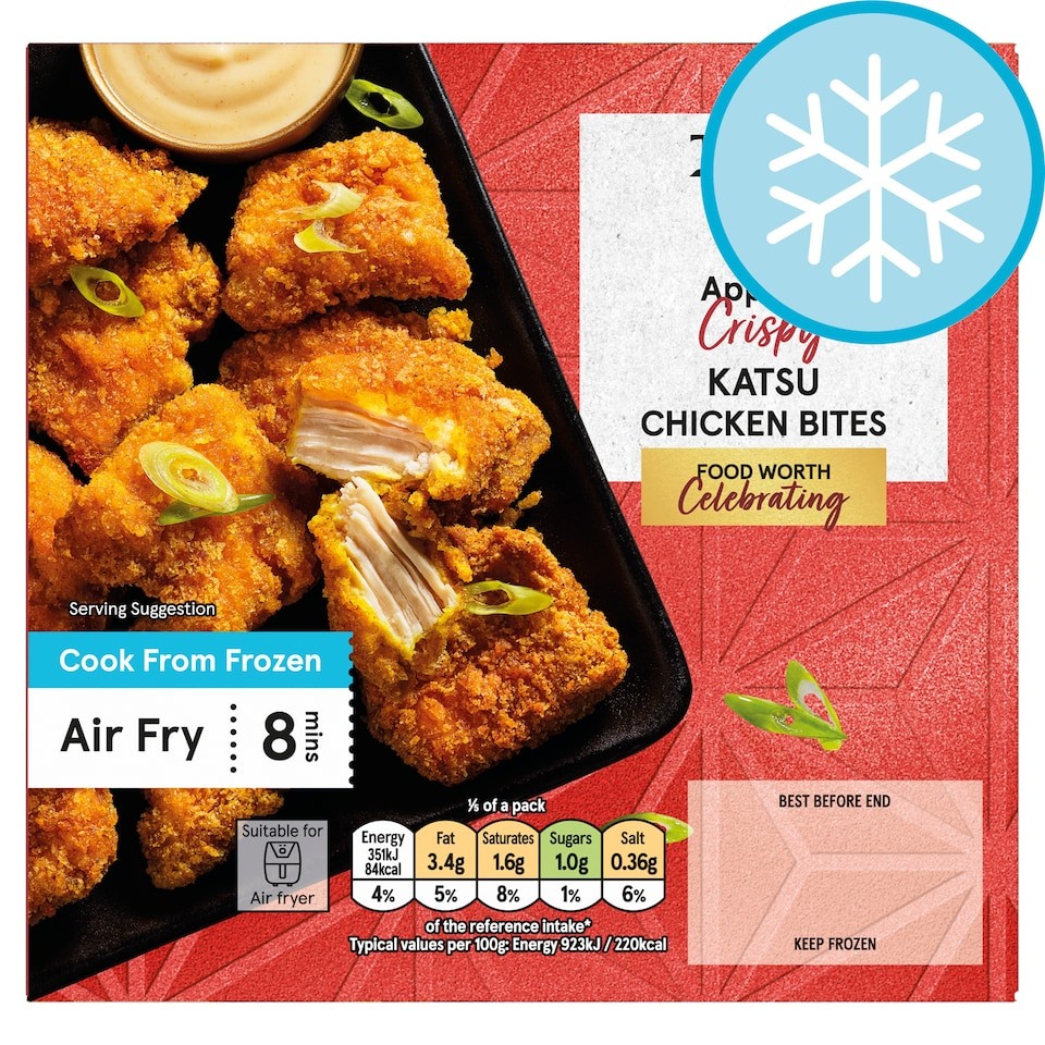 Tesco Katsu Chicken Bites 200g