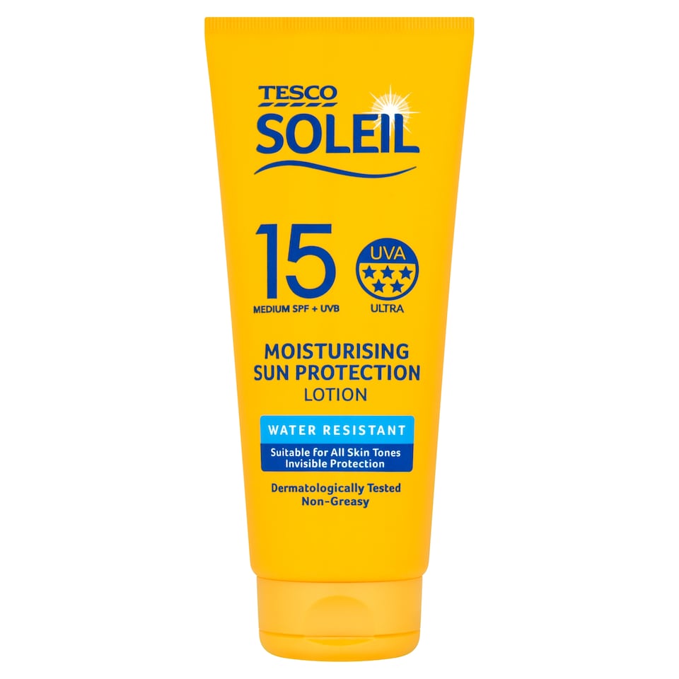 Tesco Soleil Moisturising Sun Protection Lotion SPF15 - 200ml