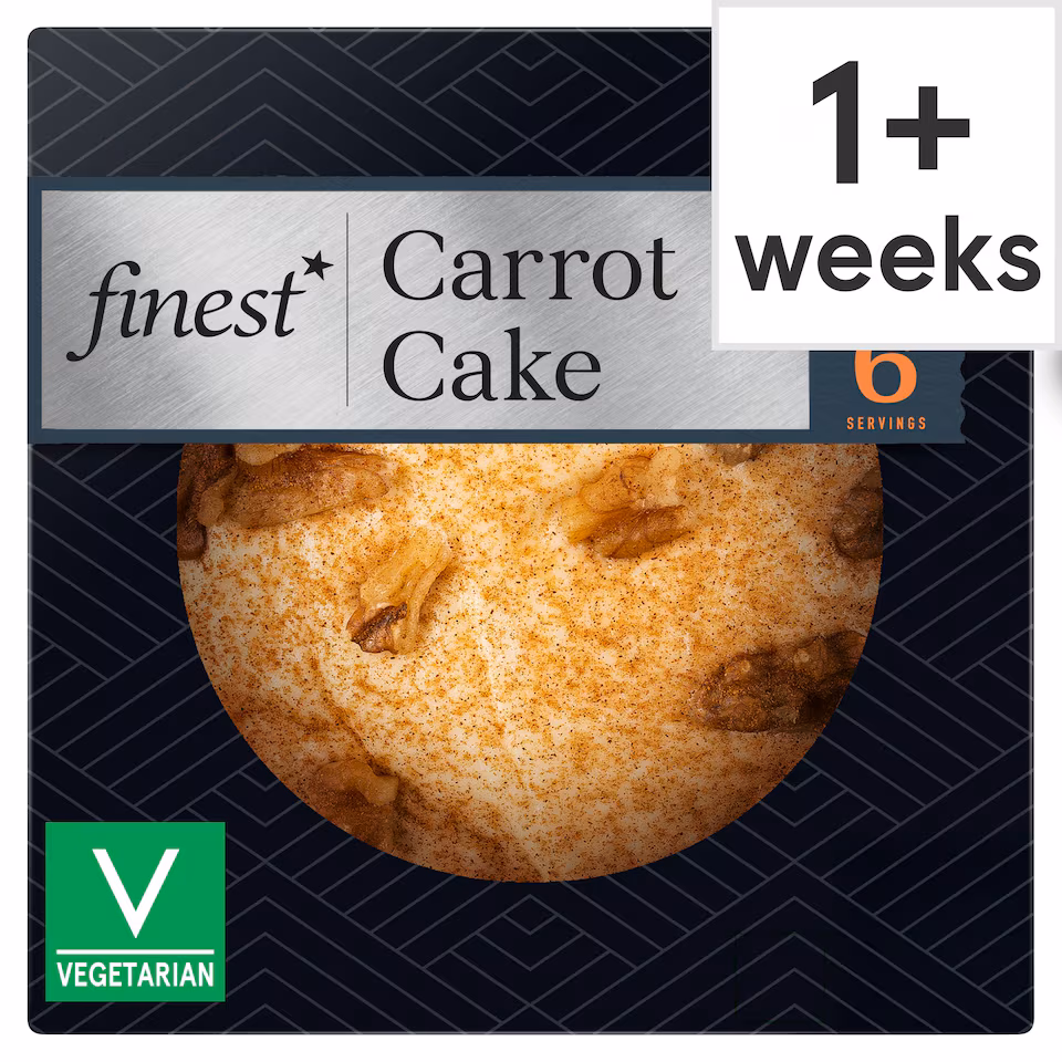 Tesco Finest Carrot Cake 6 Servings