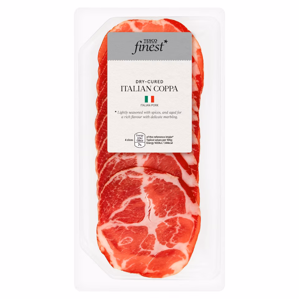 Tesco Finest Italian Coppa 80g