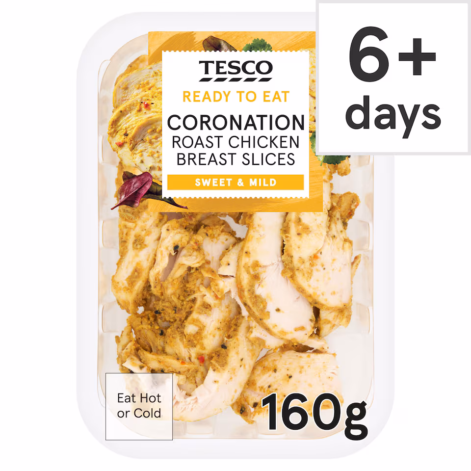 Tesco Coronation Roast Chicken Slices 160g
