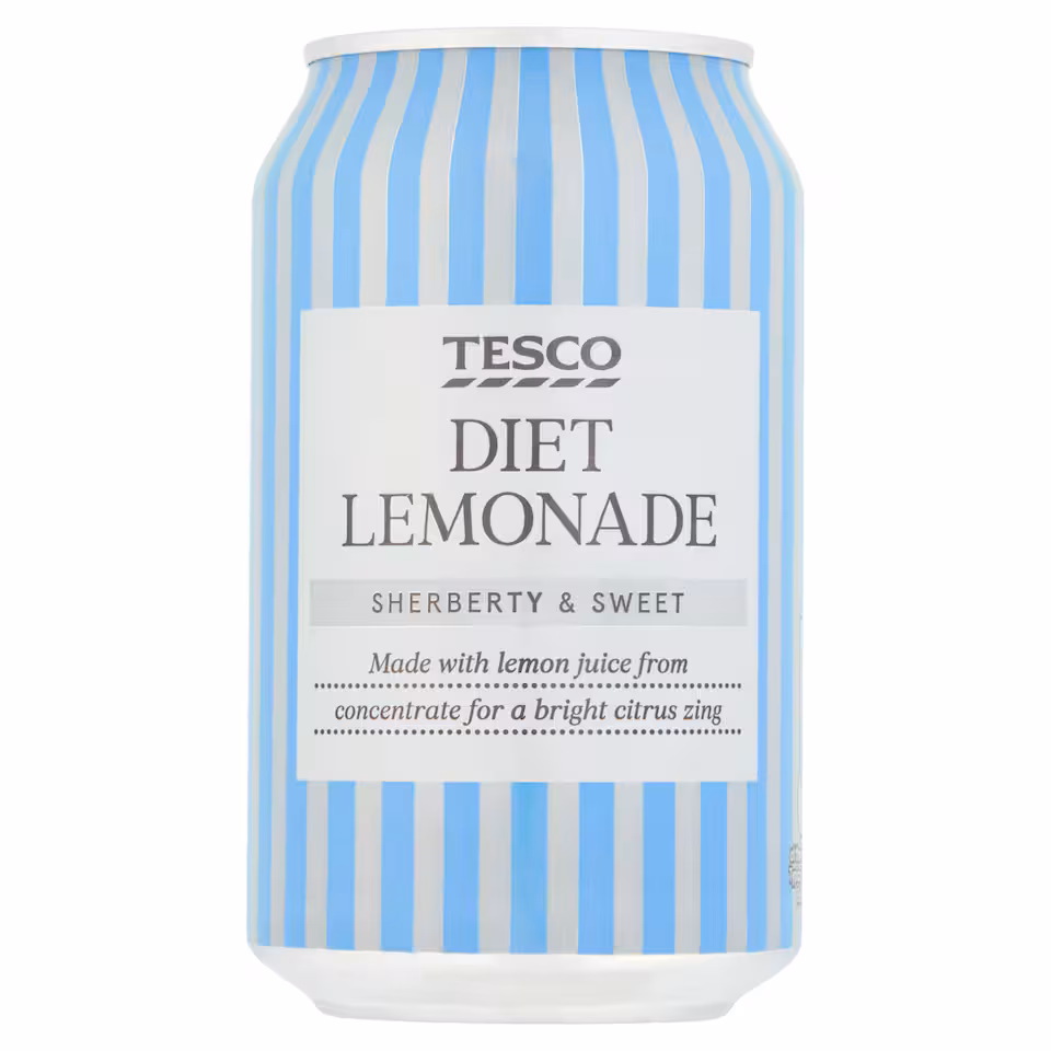 Tesco Diet Lemonade 330Ml