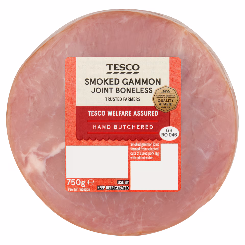 Tesco Smoked Gammon Joint 750g