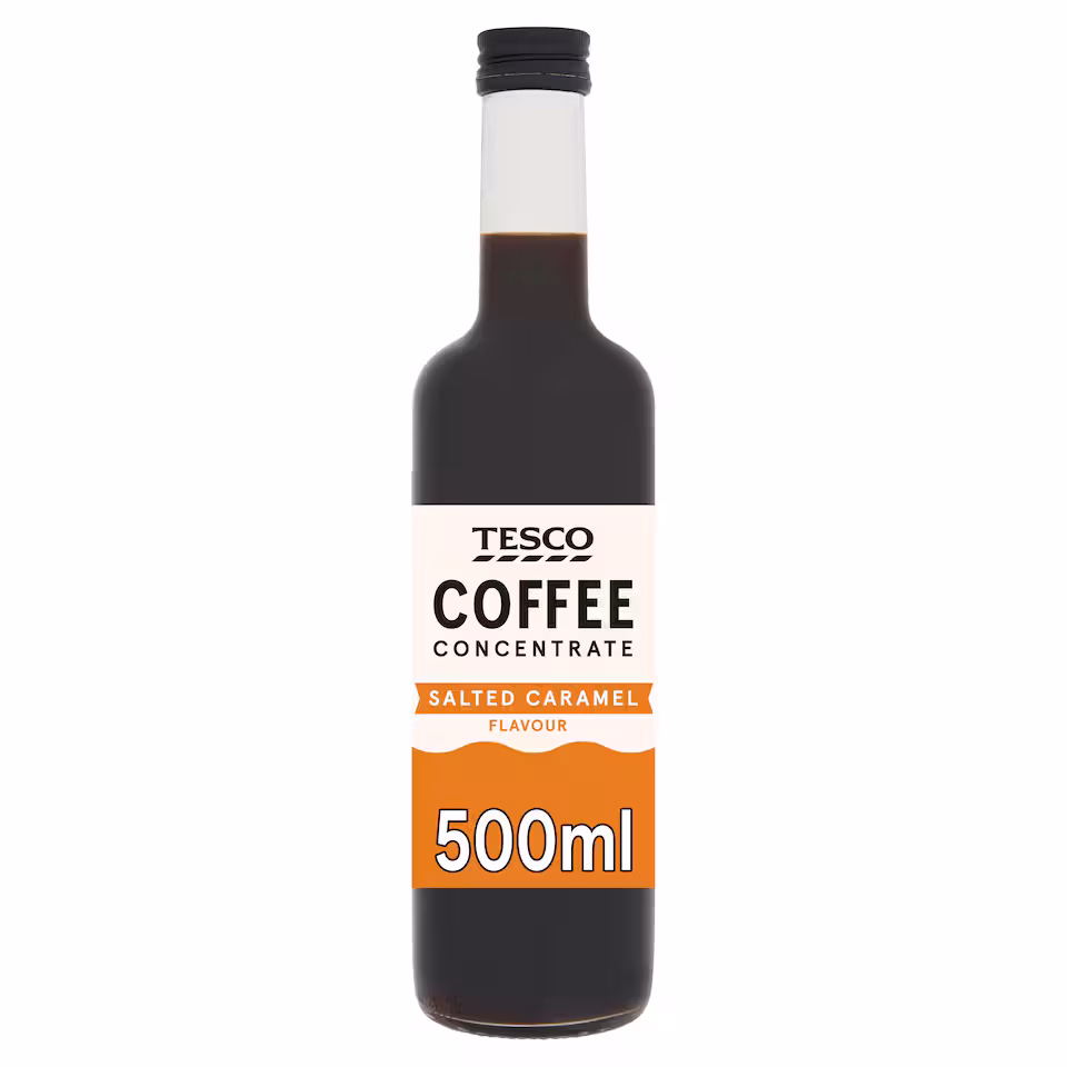 Tesco Salted Caramel Flavour Coffee Concentrate 500ml