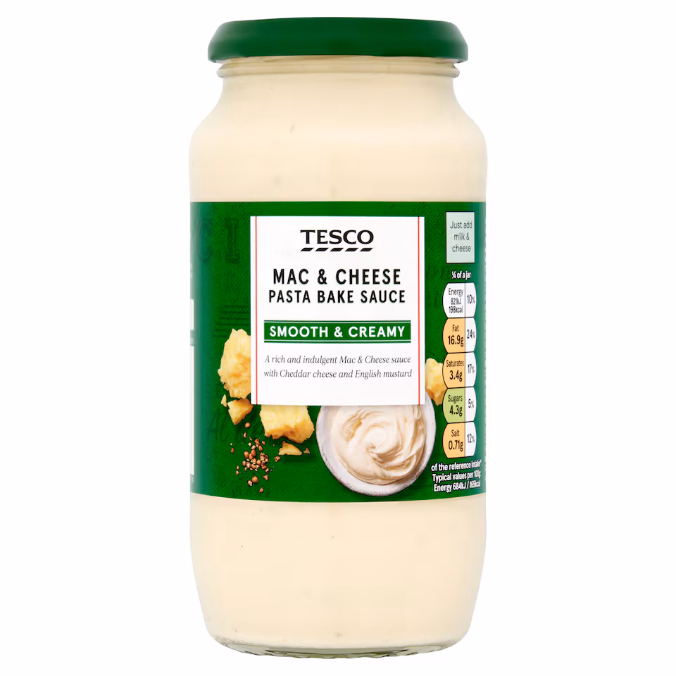 Tesco Mac & Cheese Sauce 480g